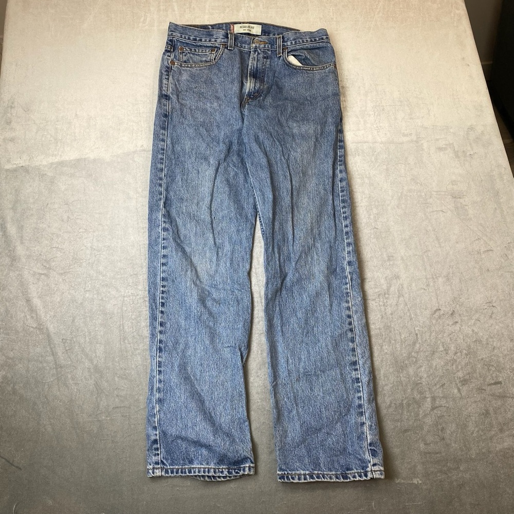 VTG Levi’s 505 Regular Fit Jeans Dark Wash Denim Mens 32x32